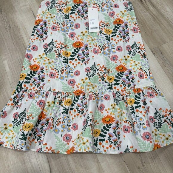 Arket‎ Girl's Light Pink Dress With Dark Pink stripes and Pockets (9-10yrs) - Picture 2 of 9